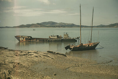 two boats on the river