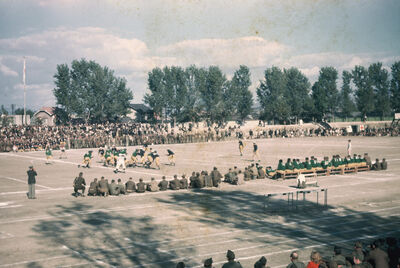 People at the Seoul Stadium