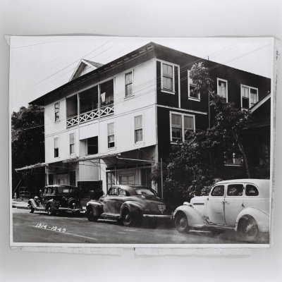 대한인국민회 하와이지방총회 회관，밀러 스트릿(19너-1949) Hecidquarters of Kook Min Hur at Miller St.